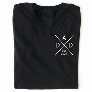 New Dad Shirt | Custom EST Year Dad T-Shirt | Personalized First Time Dad Gift, Special Memories Father's Day Shirt 682258