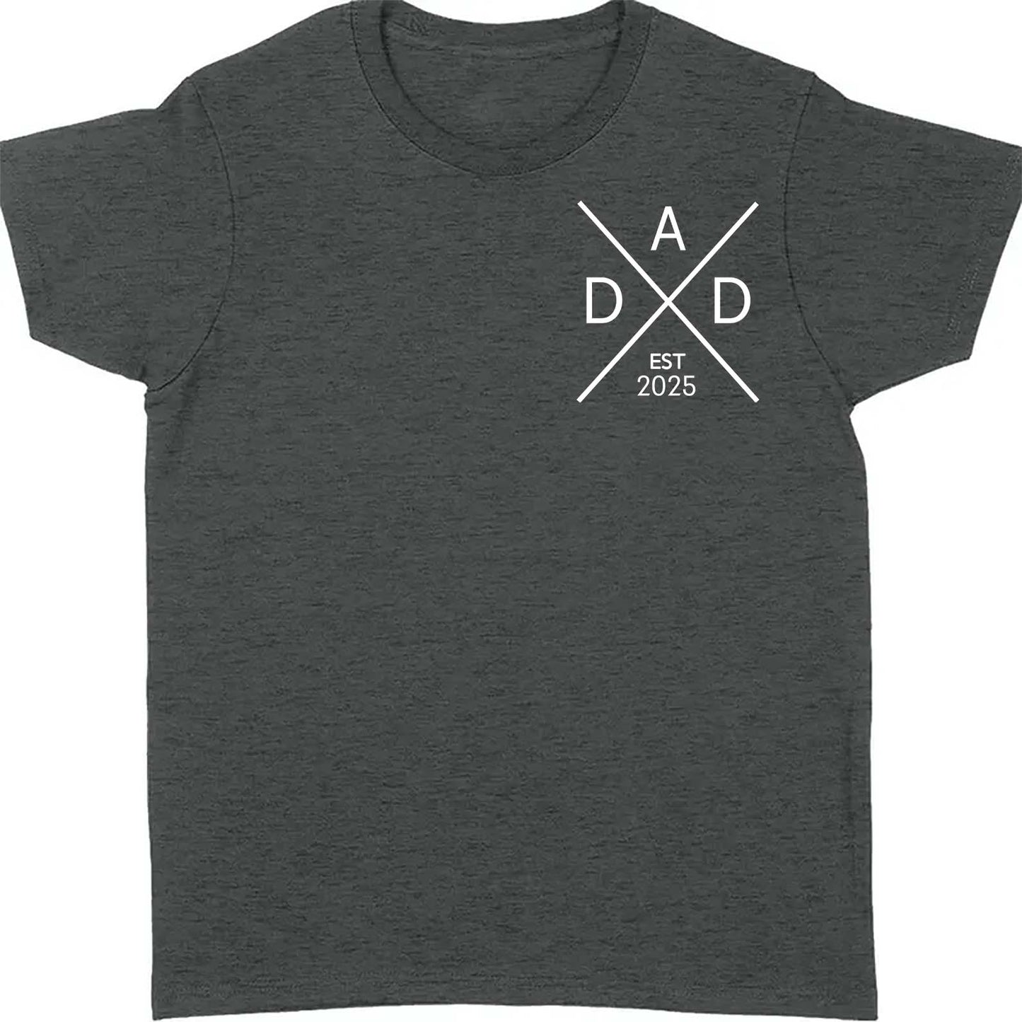 New Dad Shirt | Custom EST Year Dad T-Shirt | Personalized First Time Dad Gift, Special Memories Father's Day Shirt 682258