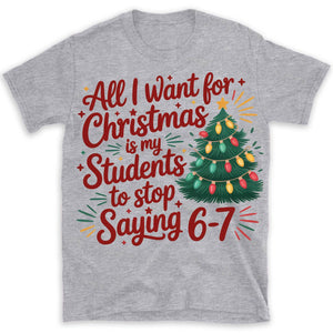 Funny Six Seven Bright Sweater Christmas | 6 7 Six Seven Funny Holiday Sweatshirt | Viral 6 7 Gen Z Meme Shirt 683659