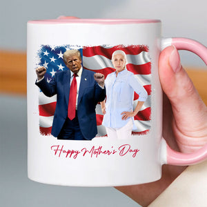 Personalized Title and Name You Are Great Mug, Personalize Custom Photo with Trump Mug, Father's Day Gifts, Father's Day White Mug Accent Mug 682057 - GOP