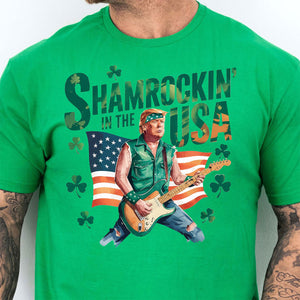 Trump Shamrockin' In USA Shirt | Trump St.Patrick Shirt |Trump 2025 Shirt |Trump St.Patricks Day 682020 - GOP