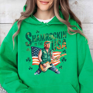 Trump Shamrockin' In USA Shirt | Trump St.Patrick Shirt |Trump 2025 Shirt |Trump St.Patricks Day 682020 - GOP