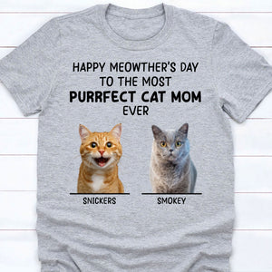 Personalized Custom Photo Dog Cat Shirt Gift For Dad Mom C662