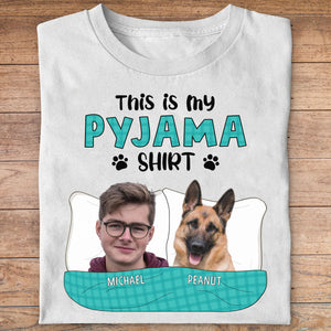 This Is My Pyjama Shirt Personalized Custom Photo Dog Cat Pet Shirt C522V1