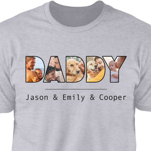 Personalized Custom Photo Mom Dad Bright Shirt C668