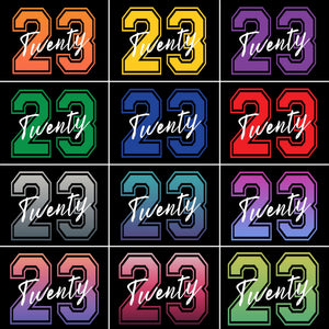 GeckoCustom Senior 2023 Personalized Custom Backside Shirt C394