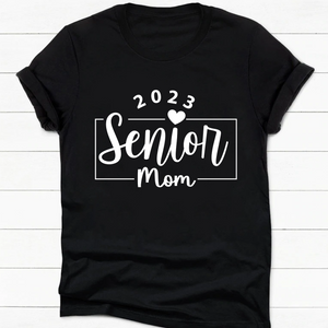 Senior Mom Dad 2024 Personalized Custom Graduation Shirt T503