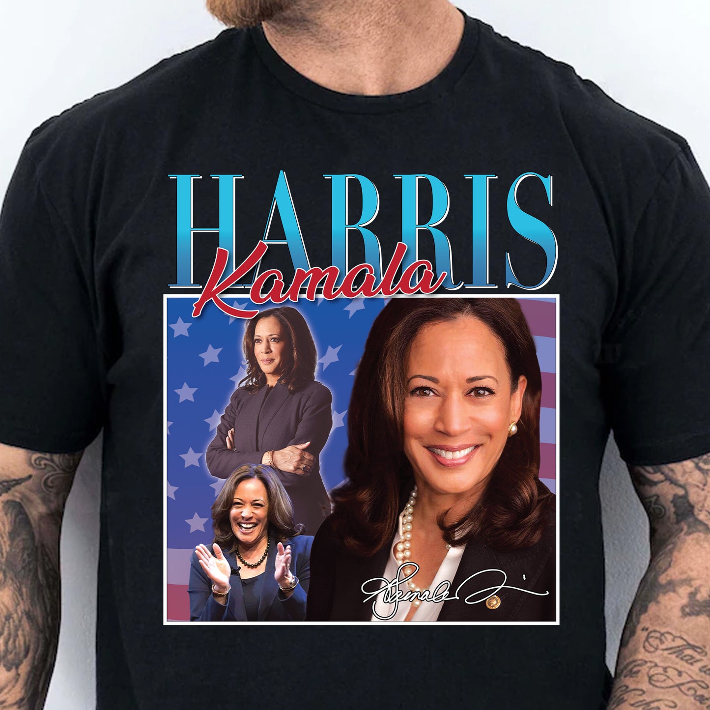 Kamala Harris Retro 90's Vintage Shirt | Kamala Harris 2024 Shirt | Democrat Shirt Dark K1433 - KH2