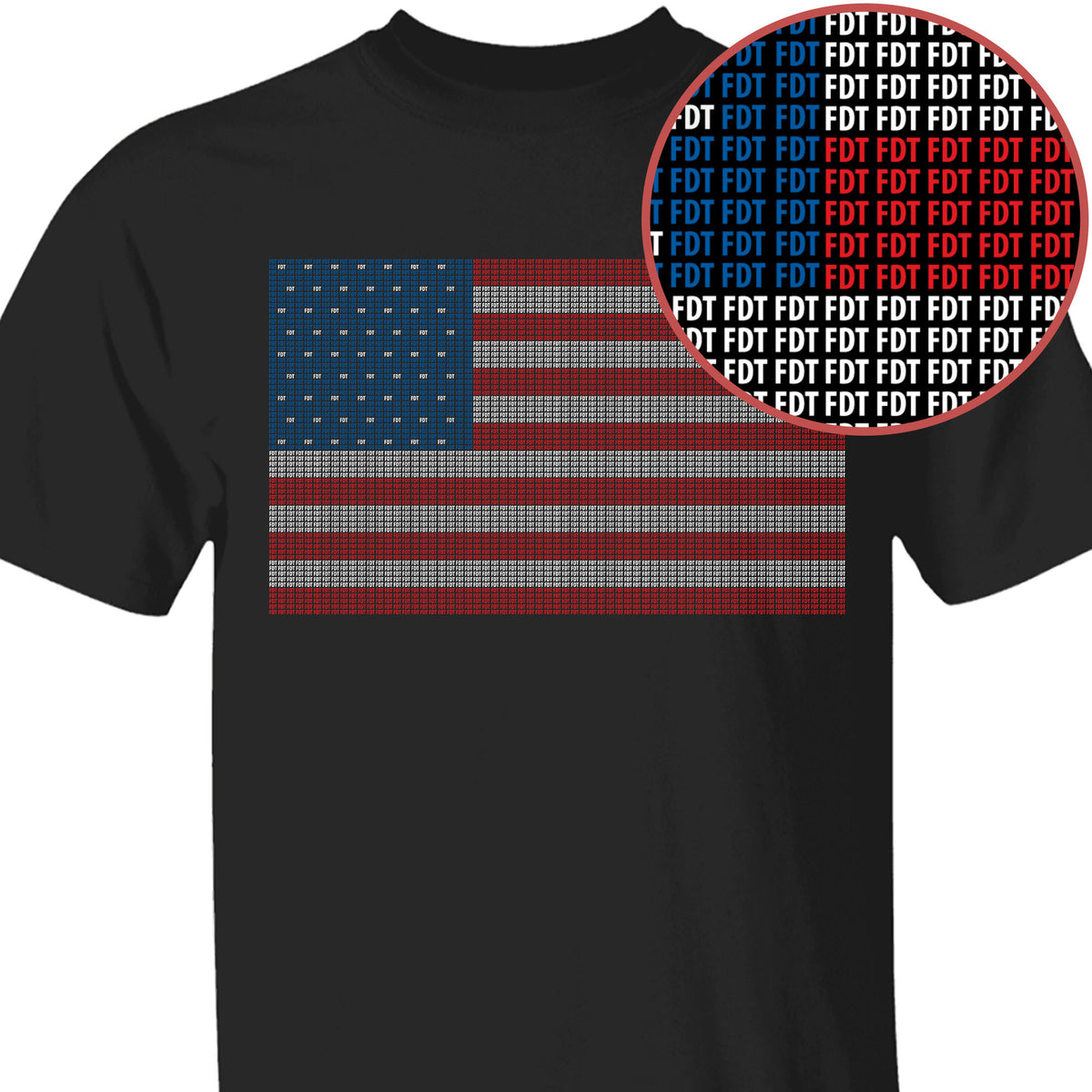 Subtle FDT American Flag Shirt | 4th of July USA Flag Shirt | Anti Trump Political Shirt | Independence Day Shirt 682549