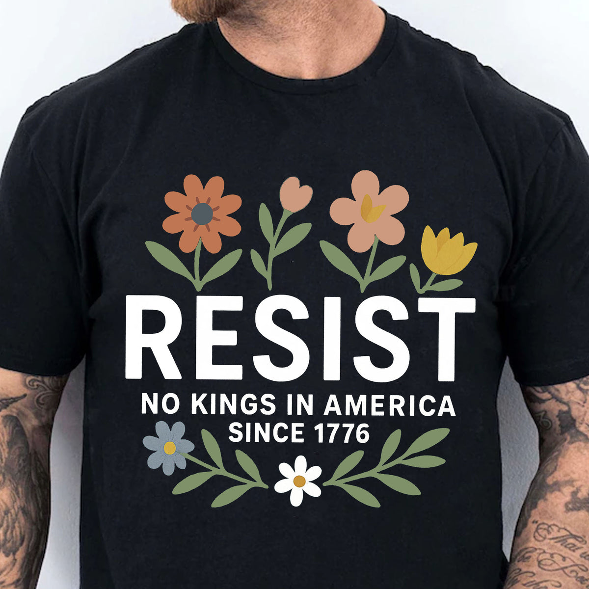 Resist No Kings In America Shirt | Since 1776 Shirt | Anti-Trump Shirt | Anti MAGA | Anti Authoritarian Tee 682462