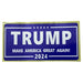 10 Pack Trump 2024 Car Stickers,8 Inches X 4 Inches Big Trump Letters Car Decal, Make America Great Again 2024 Bumper Stickers