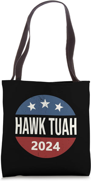 I Heart Hawk Tuah Tote Bag