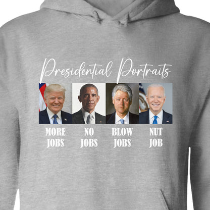 Presidential Portraits Shirt | Donald Trump Homage Shirt | Donald Trump Fan Tees C920 - GOP