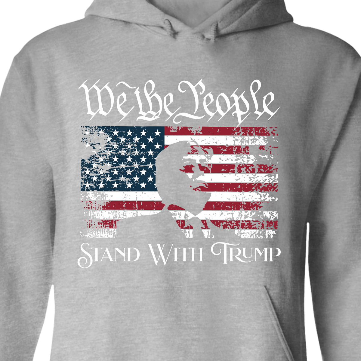 We The People Stand With Trump Shirt | Donald Trump Homage Shirt | Donald Trump Fan Tees C904 - GOP