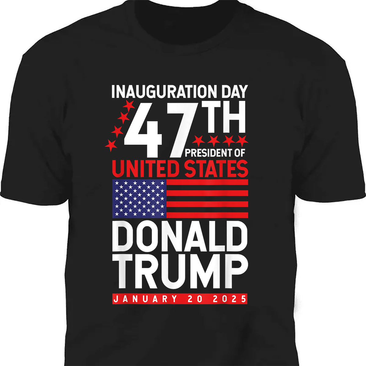 Trump 47th President Of United State, Trump Won Shirt Dark M1717 - GOP