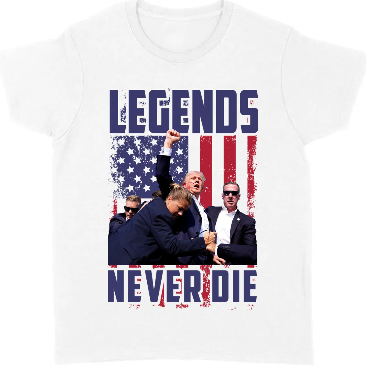 Legends Never Die | Trump Fight 2024 Shirt | Trump 2024 Pennsylvania Rally | Trump Supporters Shirt Bright T1129 - GOP