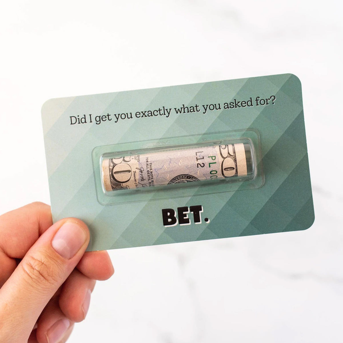 Novelty Funny Money Holder, Humorous Cash Gift Card for Friends, Birthday, Holidays 686948 WFD
