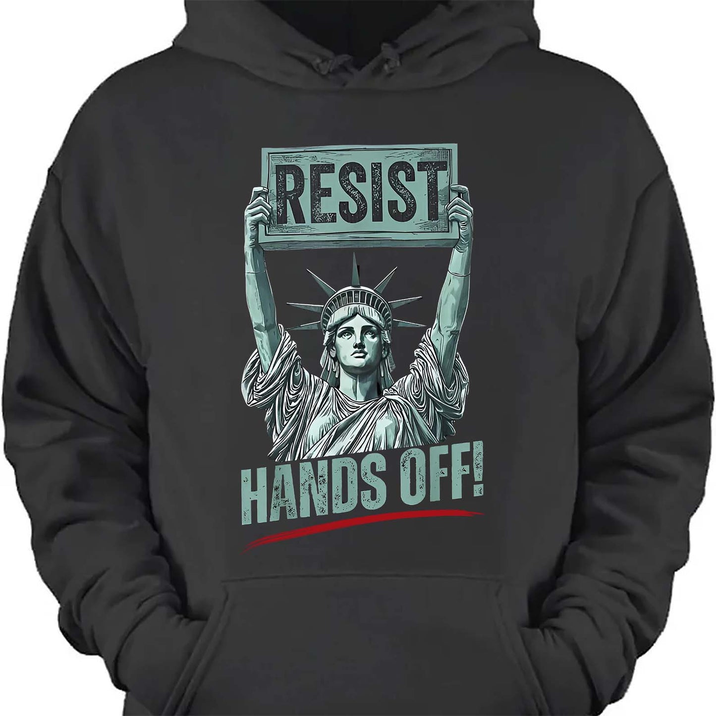 Hands Off Protest Shirt - 8647 Anti Trump Political Activism Dark Shirt For Environmental And Social Justice, Resist MAGA Shirt 682209