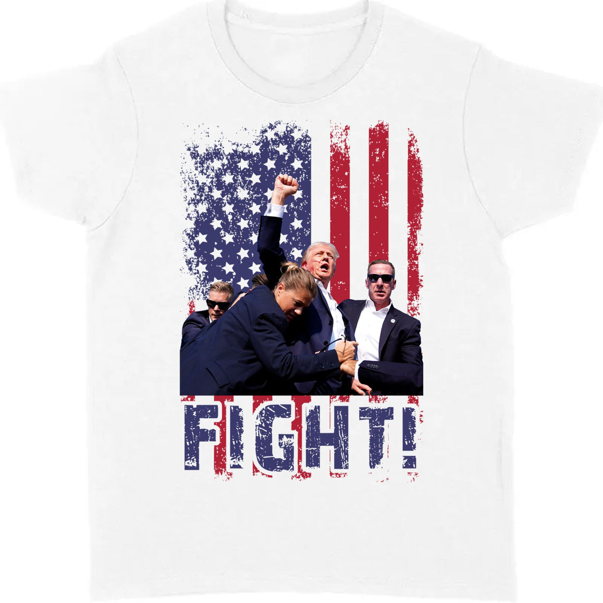 Trump Fight 2024 Shirt | Trump 2024 Pennsylvania Rally | Trump Supporters Shirt Bright T1128 - GOP