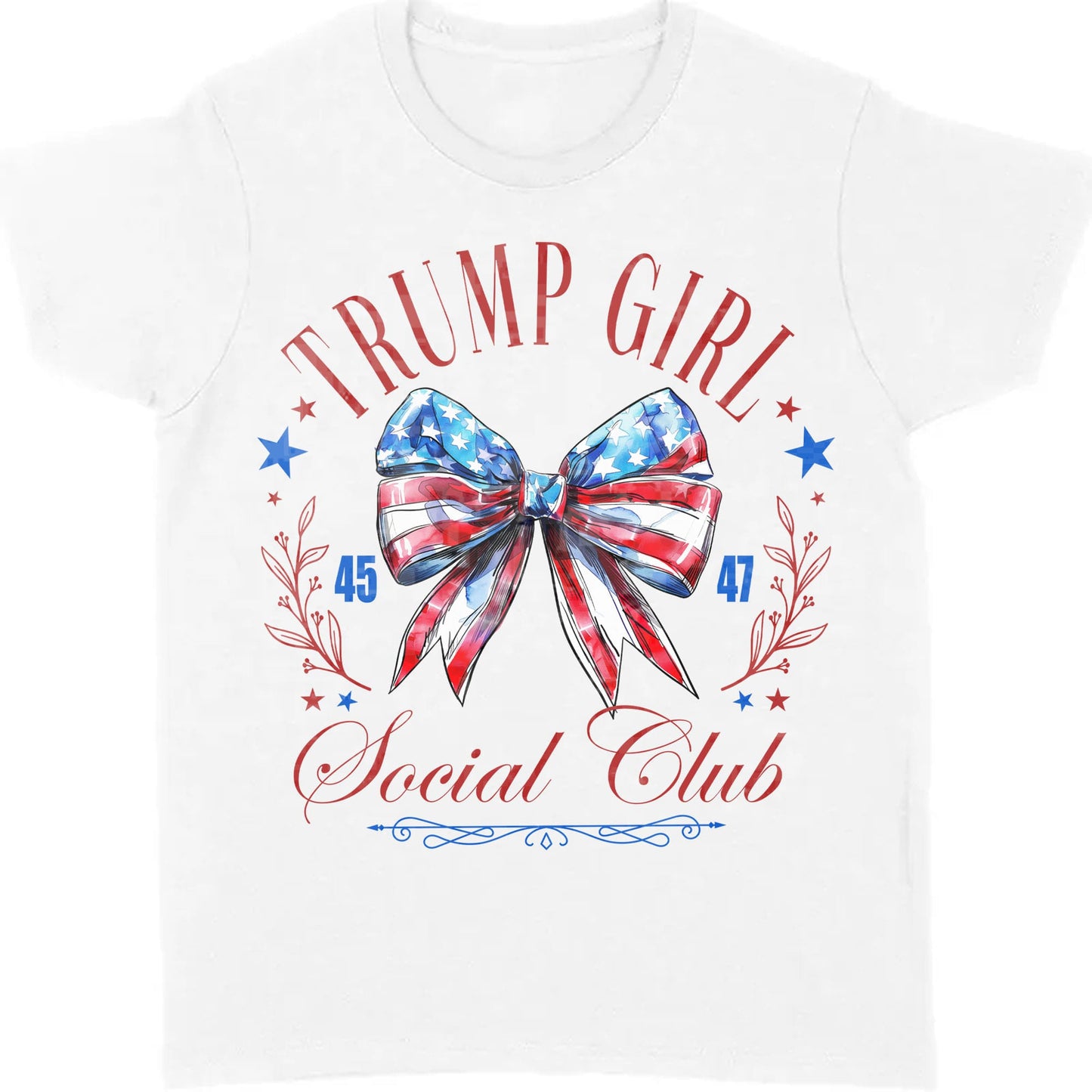 Trump Girl Social Club | Trump 2024 Shirt | Trump Supporter Shirt Bright T1193 - GOP