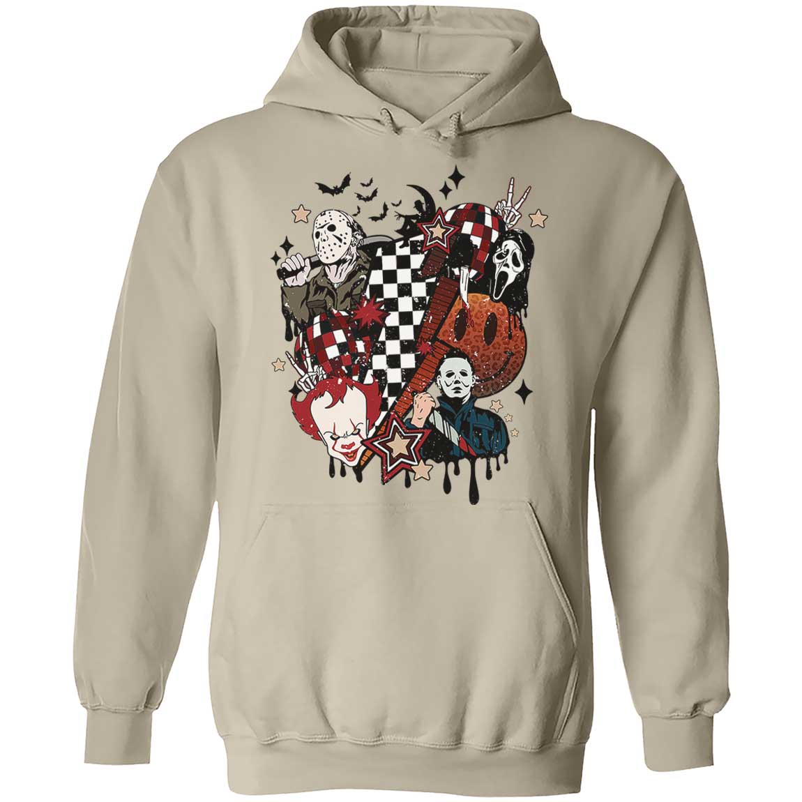 Horror Retro Halloween Shirt, Spooky Vibes, Scary Movie, Trendy Halloween Shirt 776V4