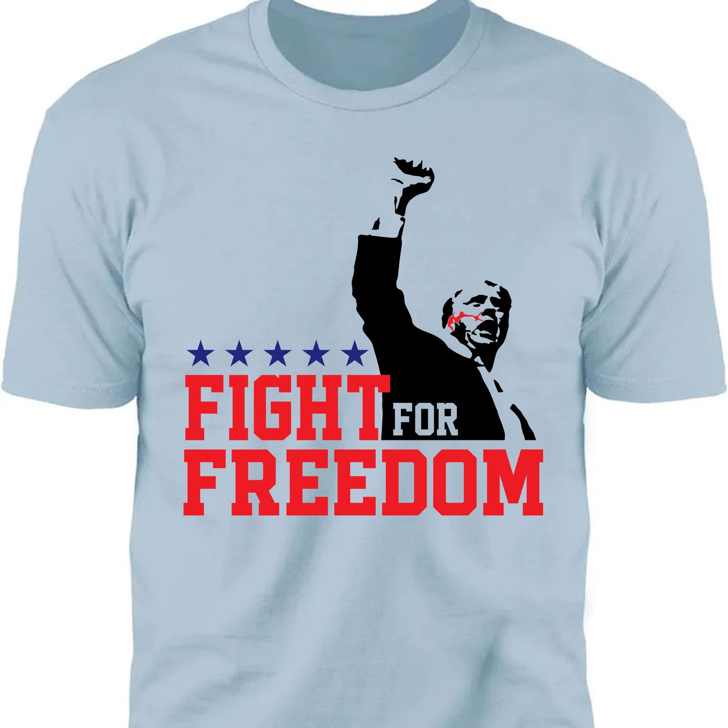 Fight For Freedom | Trump Fight 2024 Shirt Pennsylvania Rally | Shirt Bright C1114 - GOP