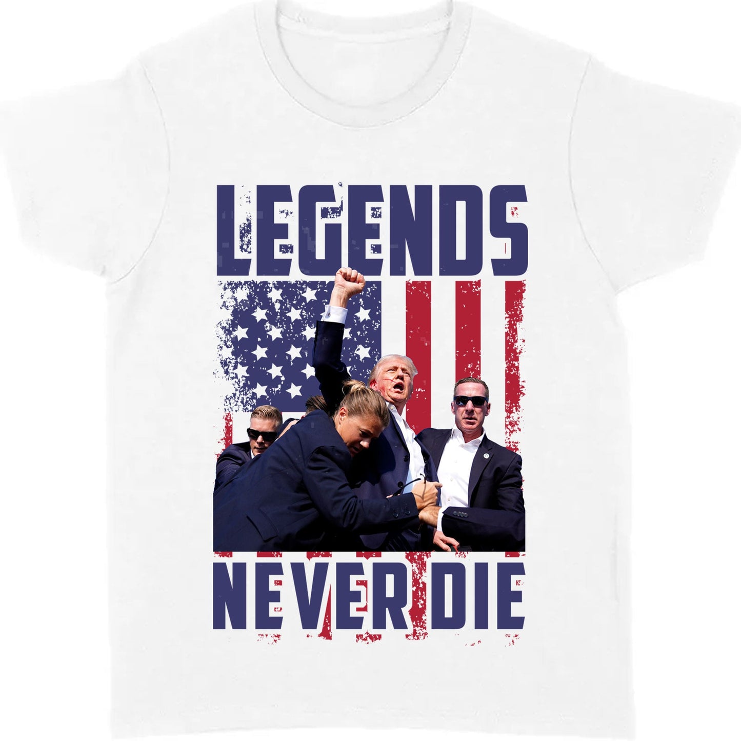 Legends Never Die | Trump Fight 2024 Shirt Pennsylvania Rally | Donald Trump Shirt Bright T1158 - GOP