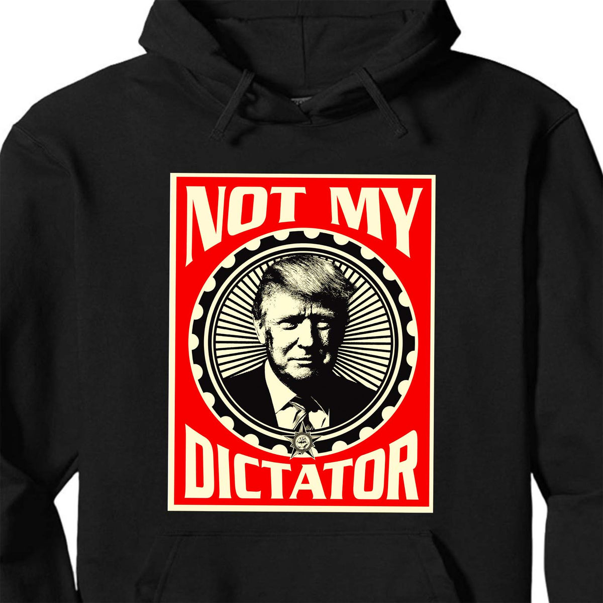 Not My Dictator Shirt – 8647 Anti Trump Protest Tee, Resist Activism And Freedom Dark Shirt For Justice And Equality 682181
