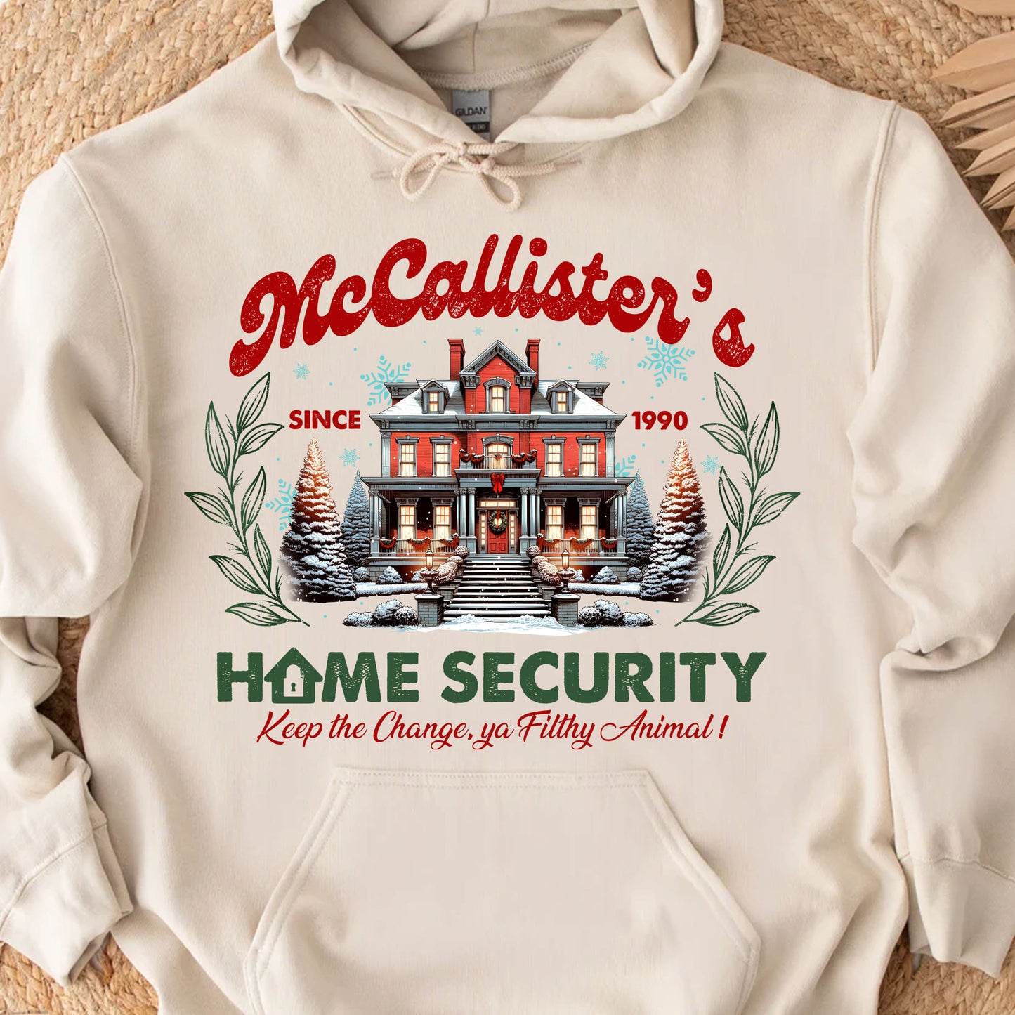 McCallister's Christmas Movie Shirt, Christmas 90's Movie Sweater, Funny Christmas Sweatshirt T1635