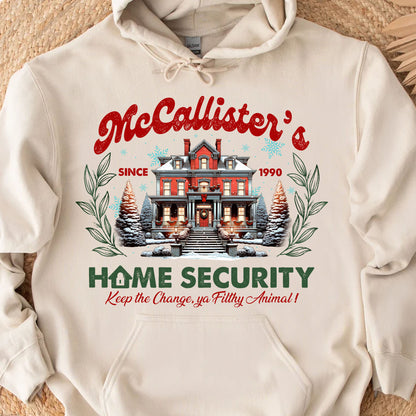 McCallister's Christmas Movie Shirt, Christmas 90's Movie Sweater, Funny Christmas Sweatshirt T1635