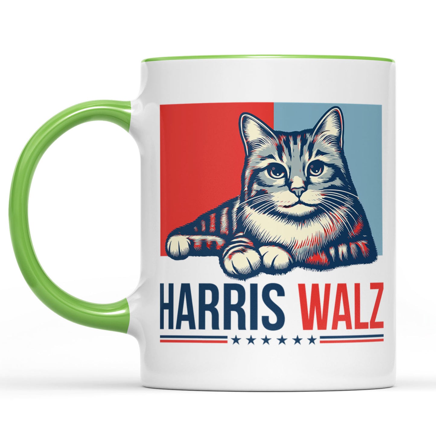Harris Walz 2024 Cat Obviously Mug | Kamala Harris 2024 Mug | Democrat Mug C1420 - KH2