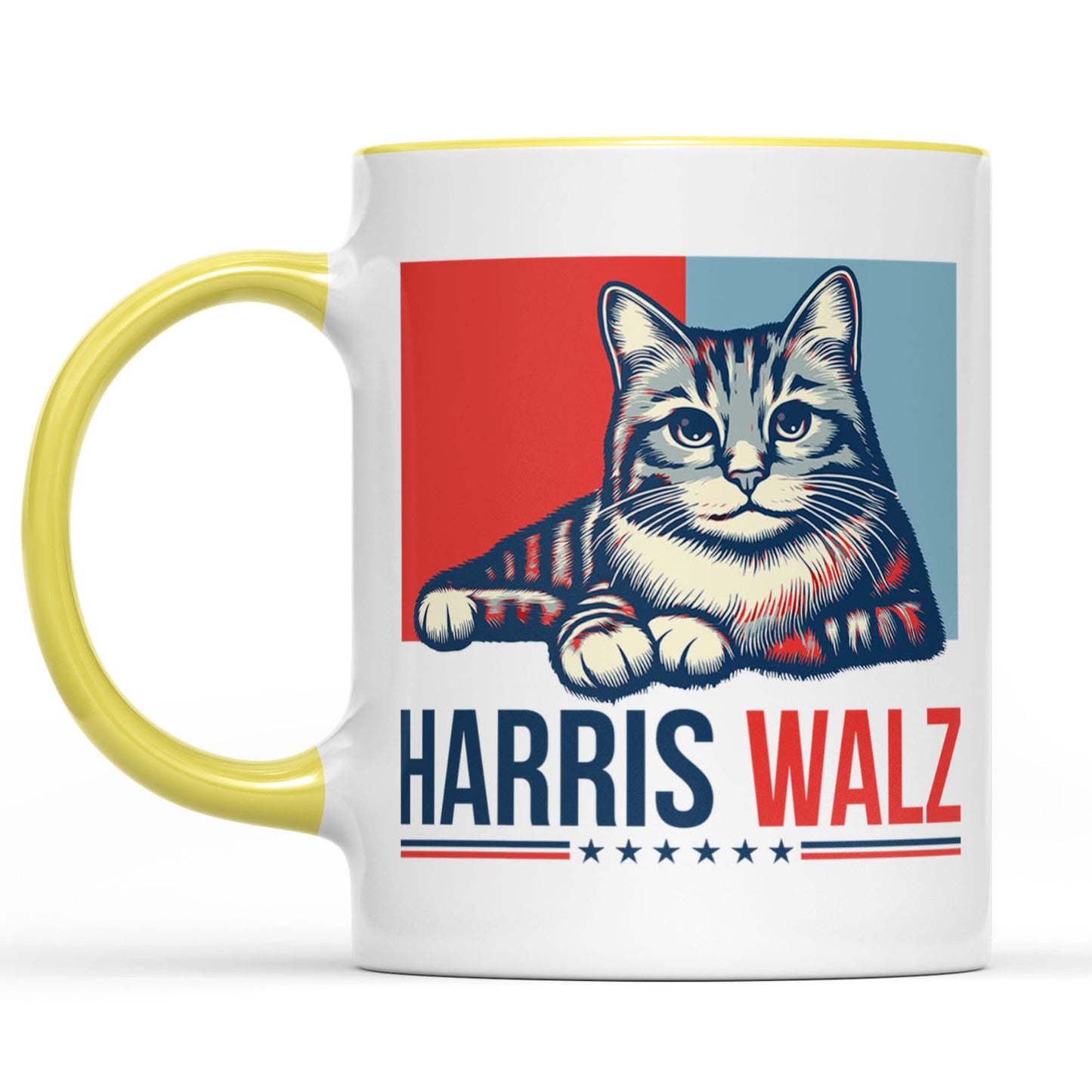 Harris Walz 2024 Cat Obviously Mug | Kamala Harris 2024 Mug | Democrat Mug C1420 - KH2