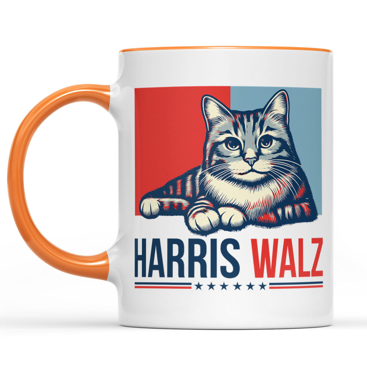 Harris Walz 2024 Cat Obviously Mug | Kamala Harris 2024 Mug | Democrat Mug C1420 - KH2