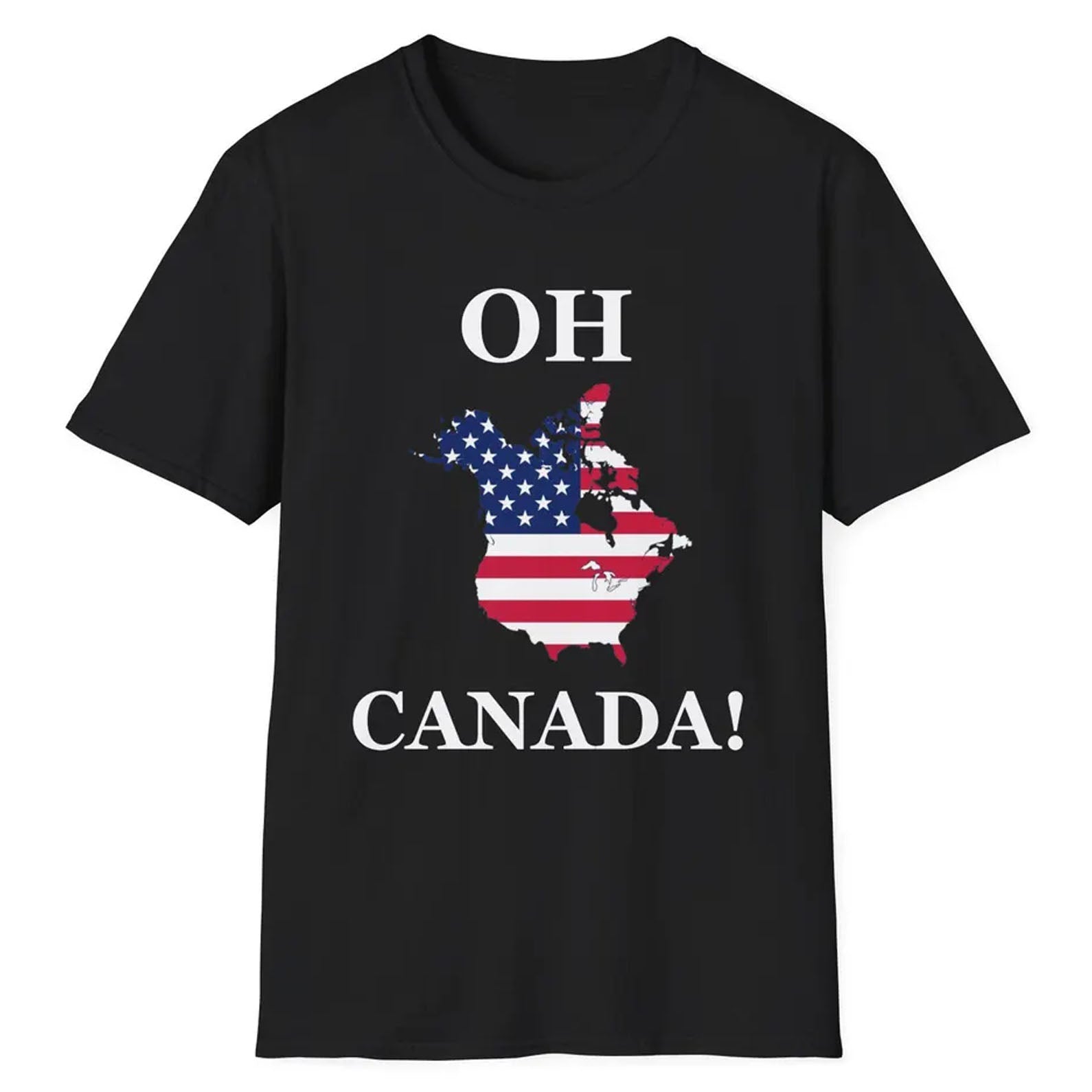 Political Oh Canada Shirt, Canada America's 51st State Shirt 681959 - GOP - WFD