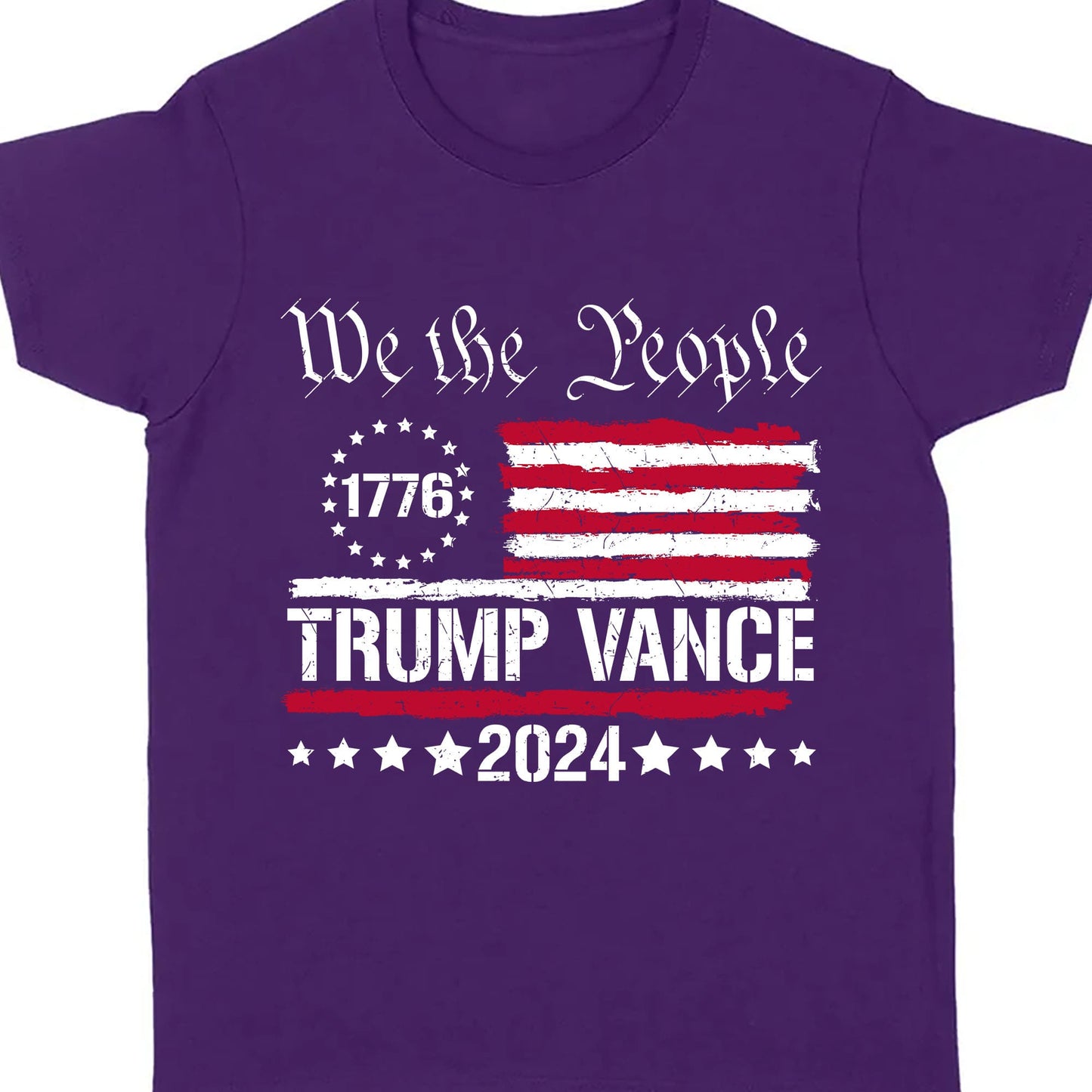 We The People Trump Vance Shirt | Donald Trump 2024 Shirt | Trump Supporters Shirt Dark K1493 - GOP