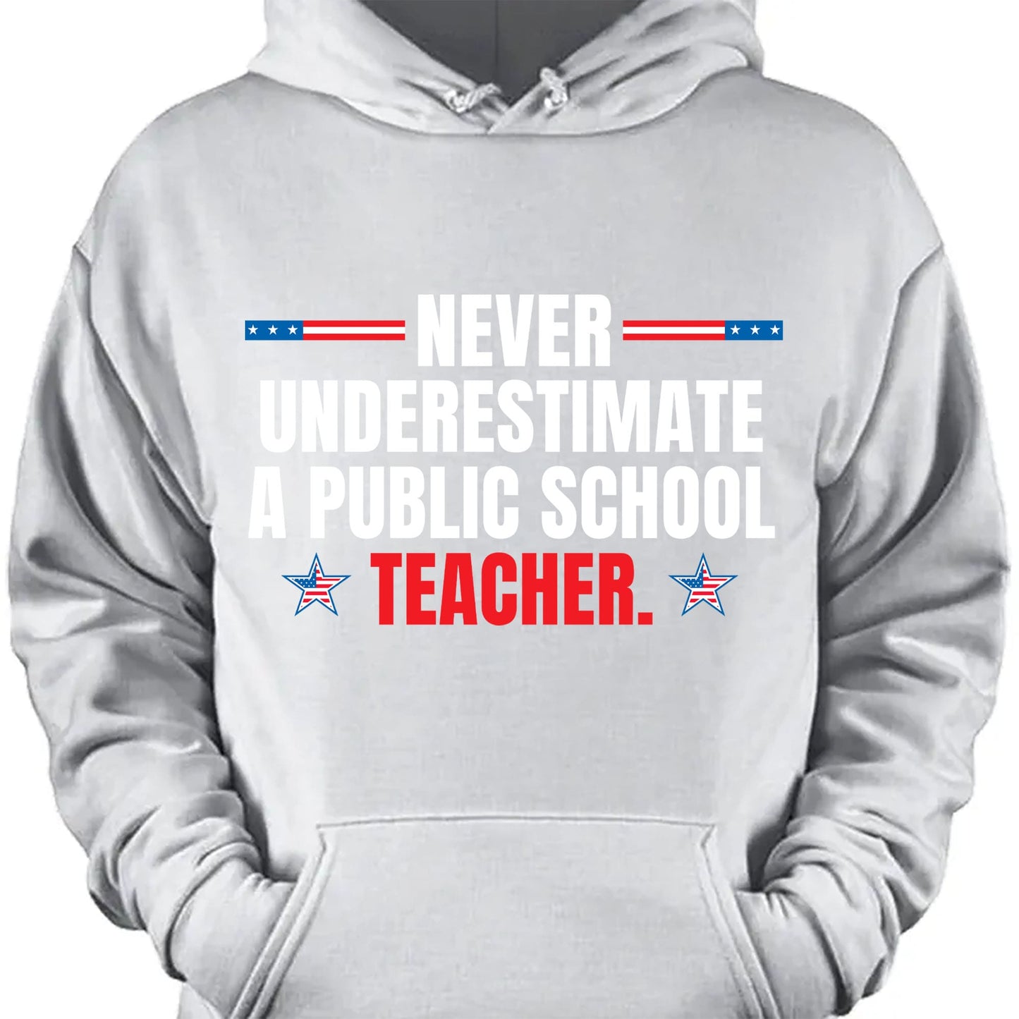 Never Underestimate A Public School Teacher Shirt | Kamala Harris 2024 Shirt | Democrat Shirt Dark T1550 - KH2