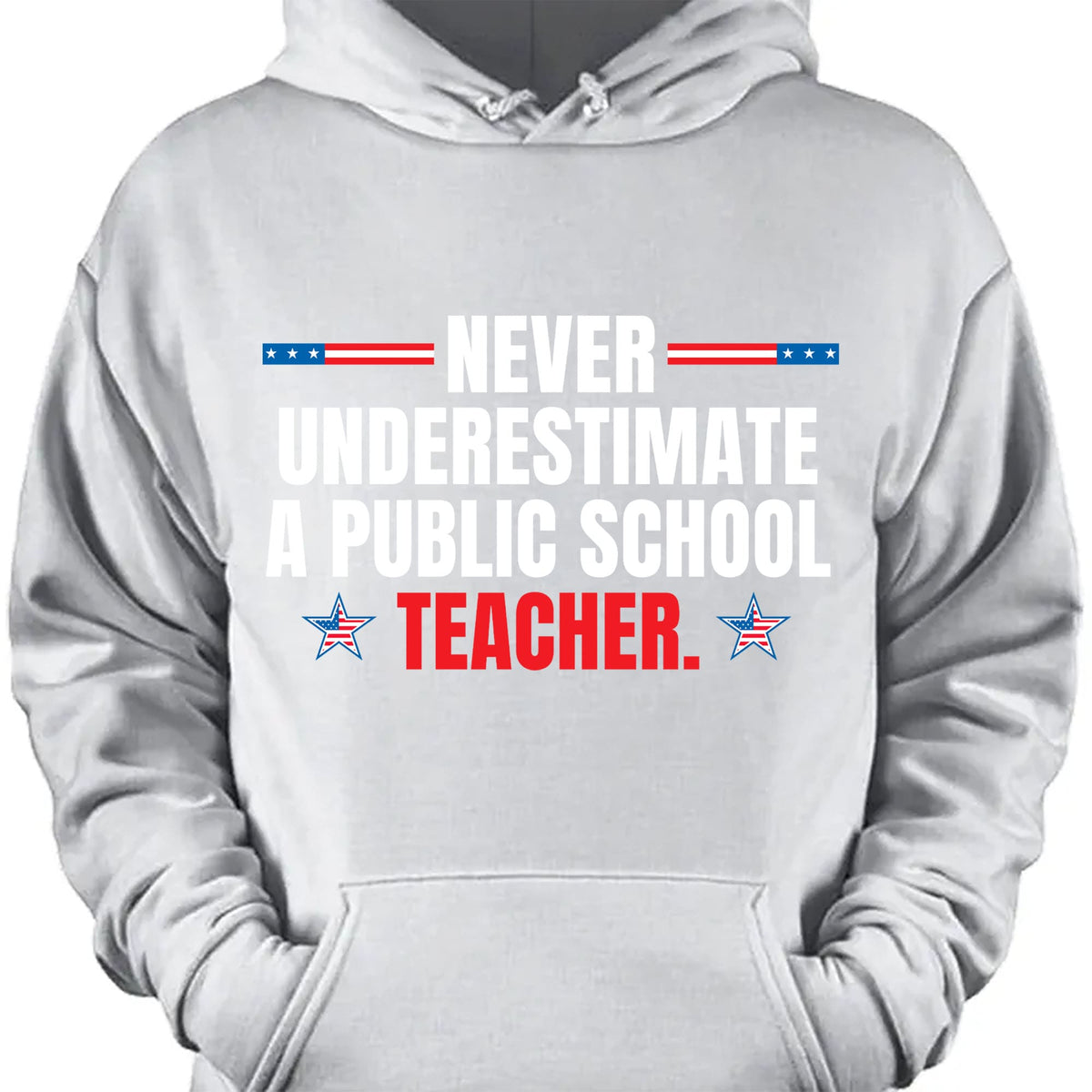 Never Underestimate A Public School Teacher Shirt | Kamala Harris 2024 Shirt | Democrat Shirt Dark T1550 - KH2
