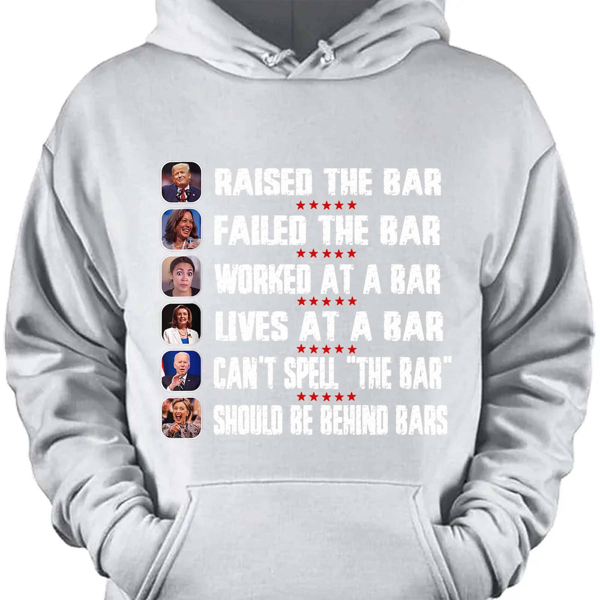 Trump Raised The Bar Harris Failed The Bar T-Shirt | Trump 2024 Shirt | Trump Supporters Shirt Dark T1213 - GOP