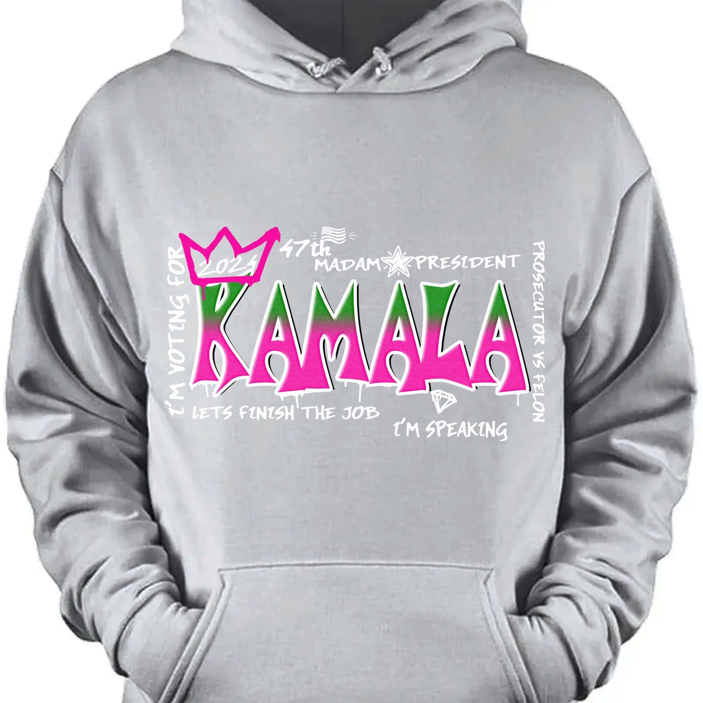 Kamala Graffiti Shirt | Kamala Harris 2024 Shirt | Democrat Shirt Dark T1242 - KH2