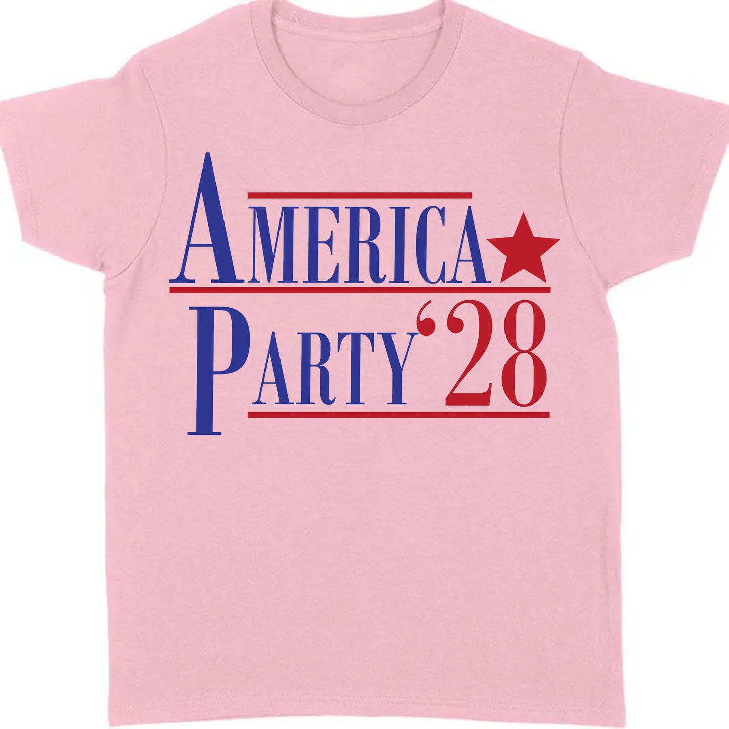 America Party 2028 Shirt | Elon Musk New Anti Trump Anti MAGA Anti Democrat Shirt | Political Funny Satire USA T-Shirt 682584