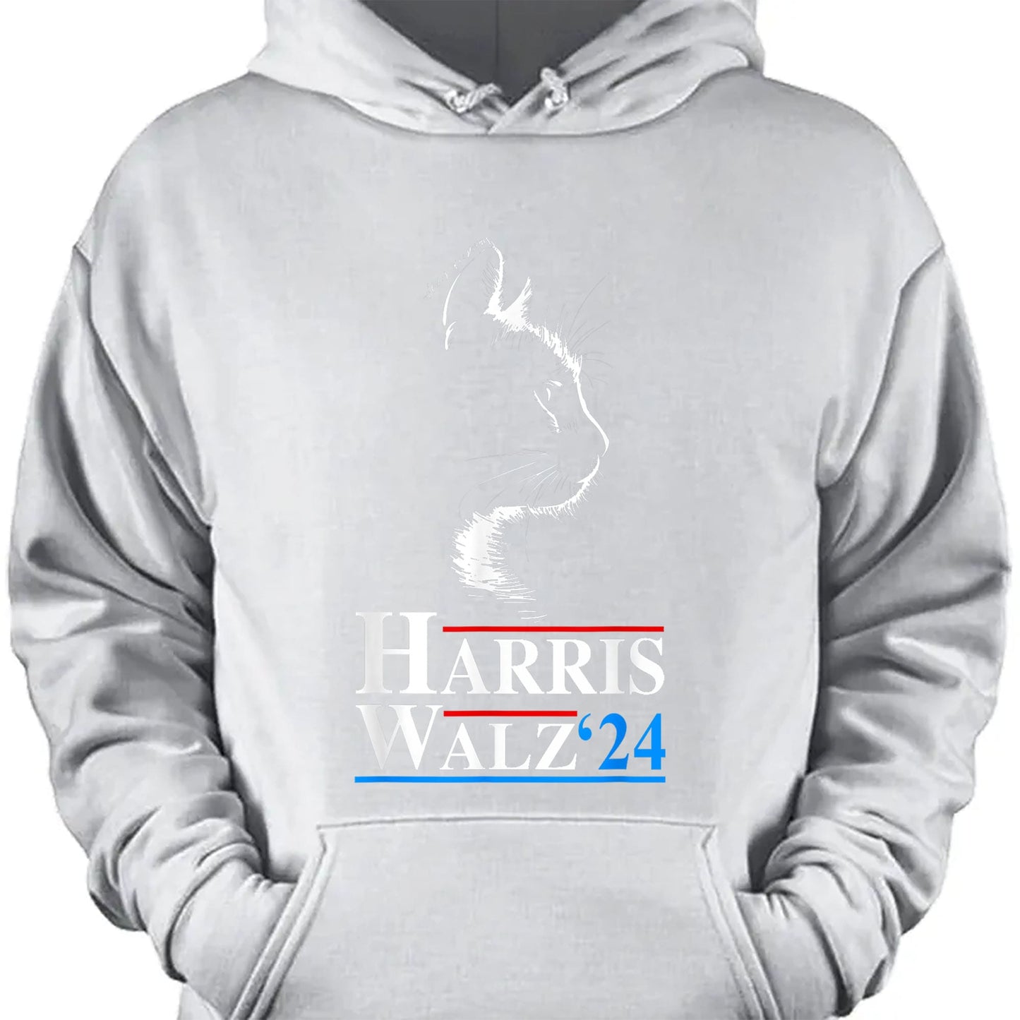 Harris Walz 2024 Cat Shirt | Cat Funny VP Vice President Election | Kamala Harris 2024 Shirt | Democrat Shirt Dark T1408 - KH2