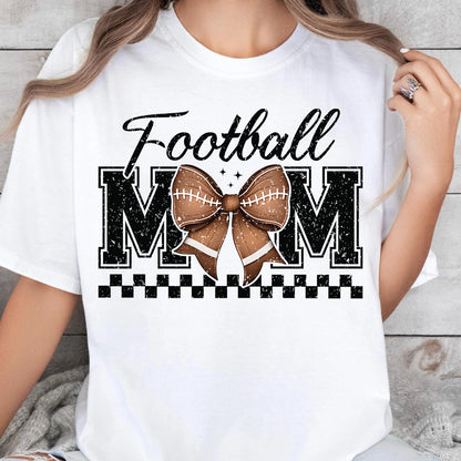 Football Mom Sweatshirt – Game Day Vibes, Sporty Mama Shirt, Cheer Mom Gift, Mother's Day Football Lover Apparel 682151
