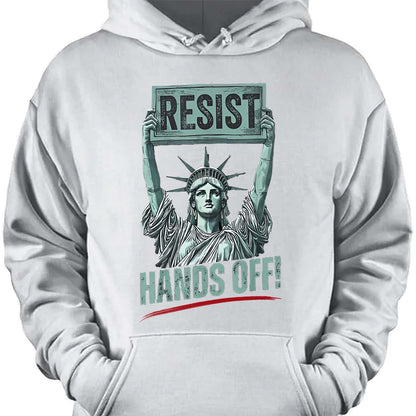 Hands Off Protest Shirt - 8647 Anti Trump Political Activism Dark Shirt For Environmental And Social Justice, Resist MAGA Shirt 682209