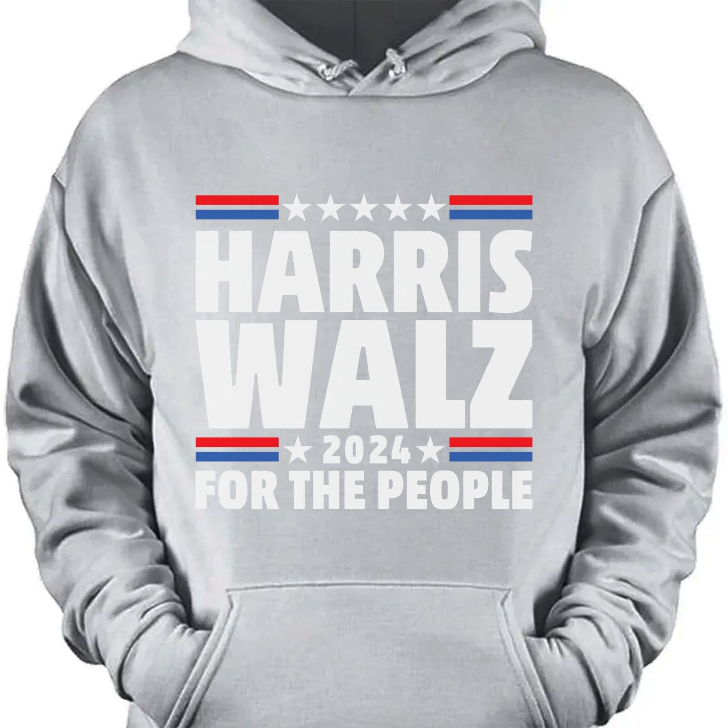 Harris Walz For The People | Kamala Harris 2024 Shirt | Tim Walz Shirt | Democrat Shirt Dark T1251 - KH2