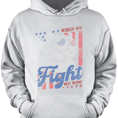 When We Fight We Win Shirt | Kamala Harris 2024 Shirt | Democrat Shirt Dark T1443 - KH2