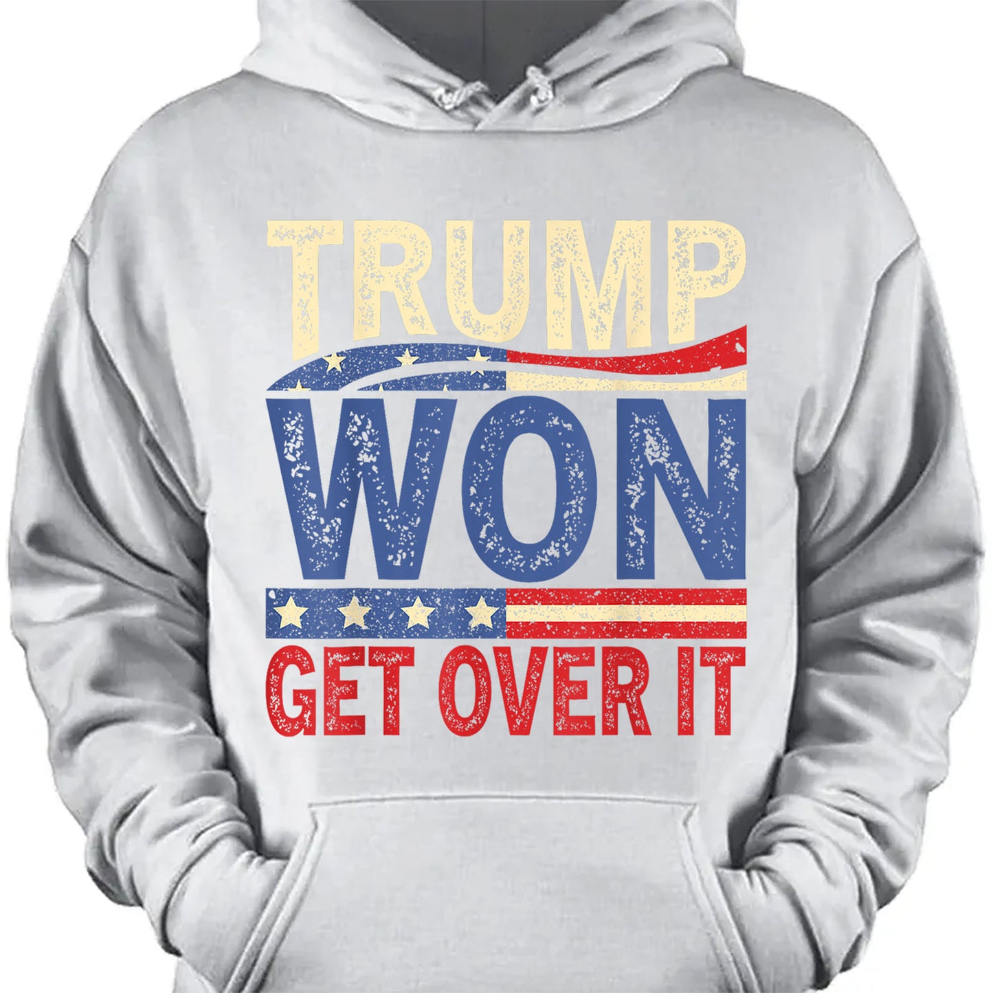 Trump Won Again Get Over It Shirt, Trump 2024 Shirt, Trump 47th President Shirt Dark T1718 - GOP