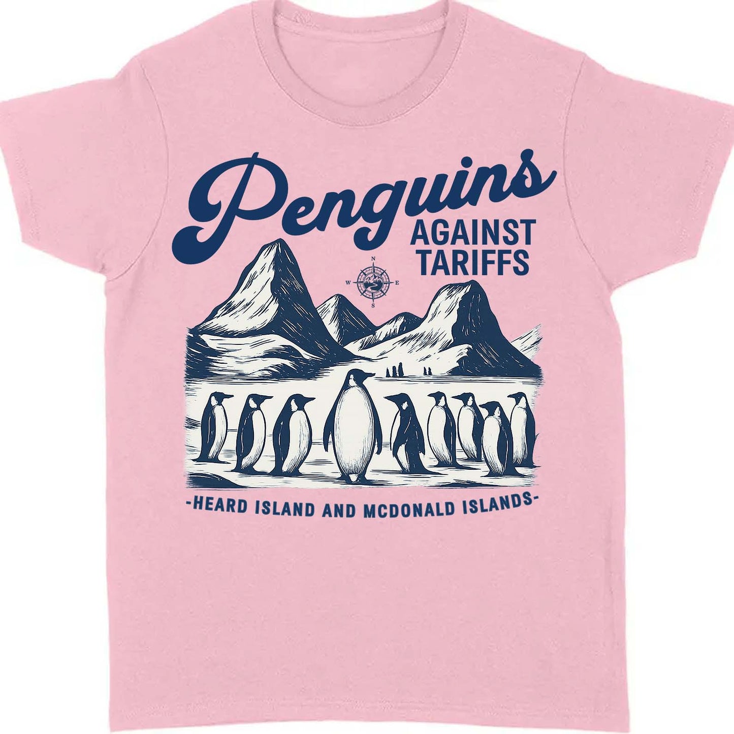 Penguins Against Tariffs Shirt – Funny 8647 Anti Trump Shirt, Resist Penguins Tariff Protest Bright T-Shirt, Anti MAGA Political Tee 682193