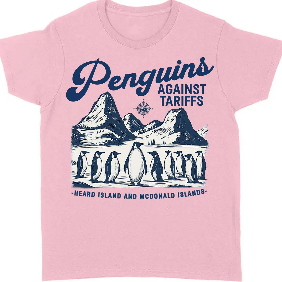 Penguins Against Tariffs Shirt – Funny 8647 Anti Trump Shirt, Resist Penguins Tariff Protest Bright T-Shirt, Anti MAGA Political Tee 682193