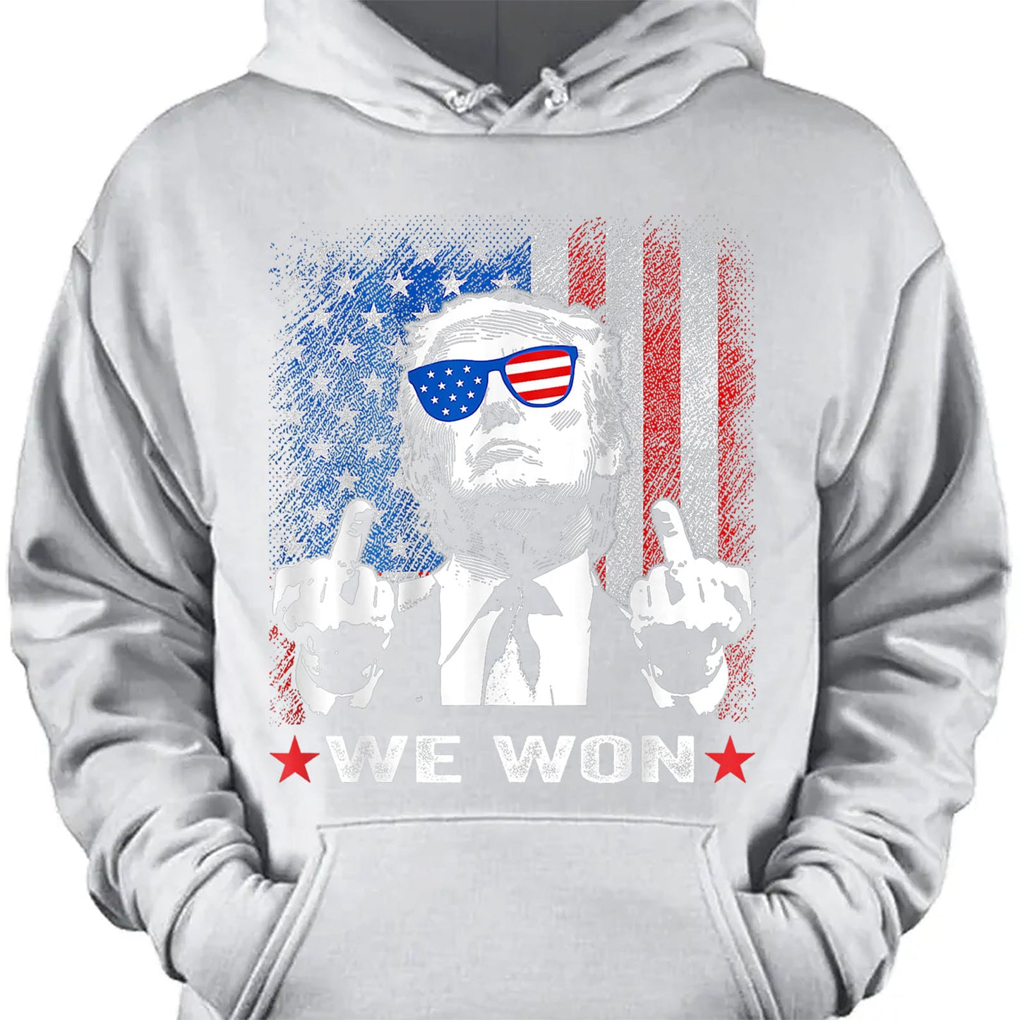 Trump We Won , Trump Won, Funny Trump Shirt, Trump 47th President Shirt Dark T1747 - GOP