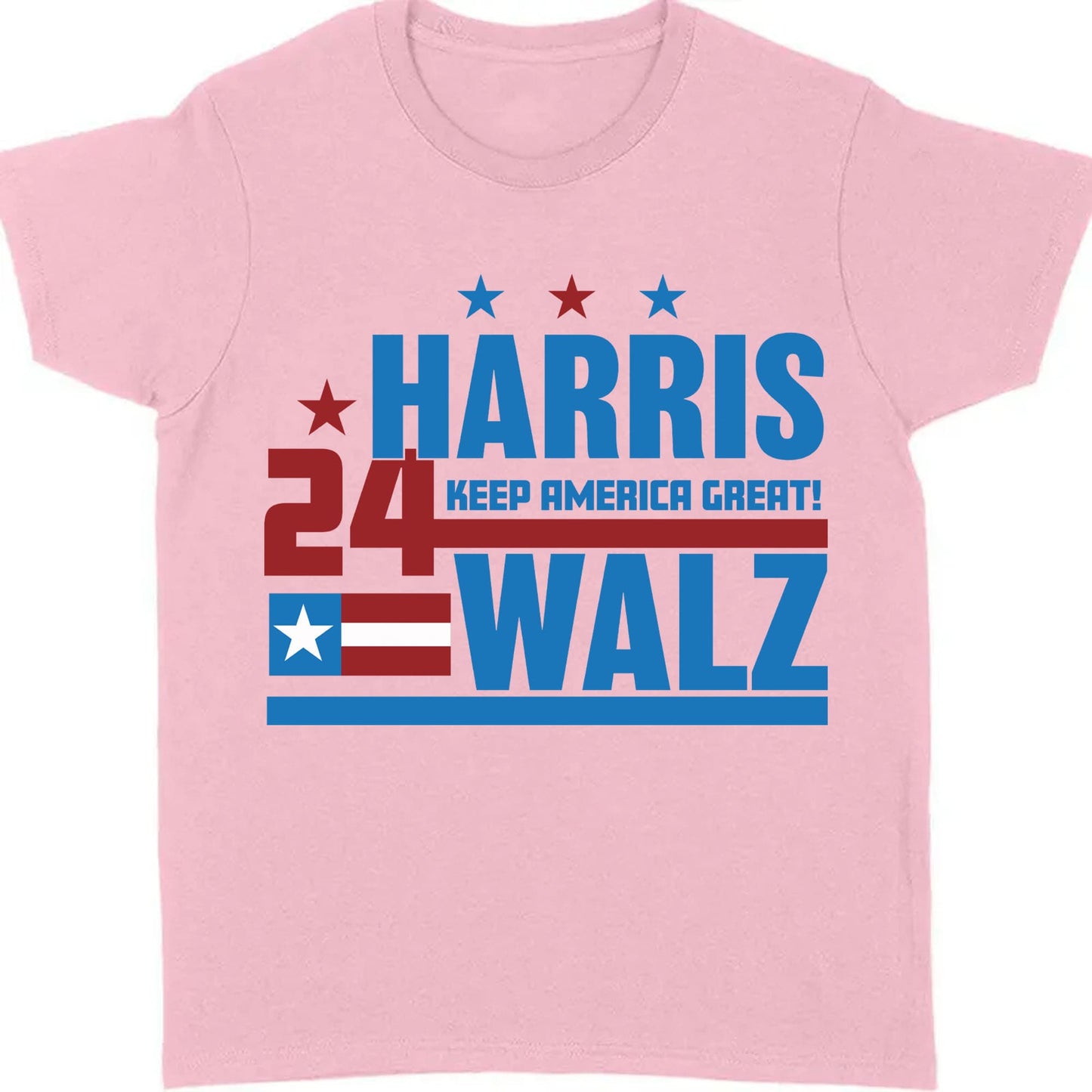Keep America Great | Harris Walz 2024 Shirt | Kamala Harris 2024 Shirt | Tim Walz Shirt | Democrat Shirt Bright T1257 - KH2